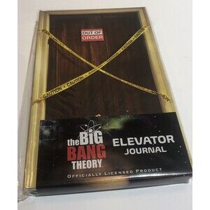 New Bif Bang Pow! The Big Bang Theory Elevator 320 Page Journal